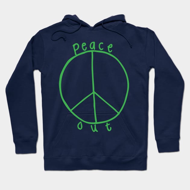 peace out Hoodie by ChristinaNorth